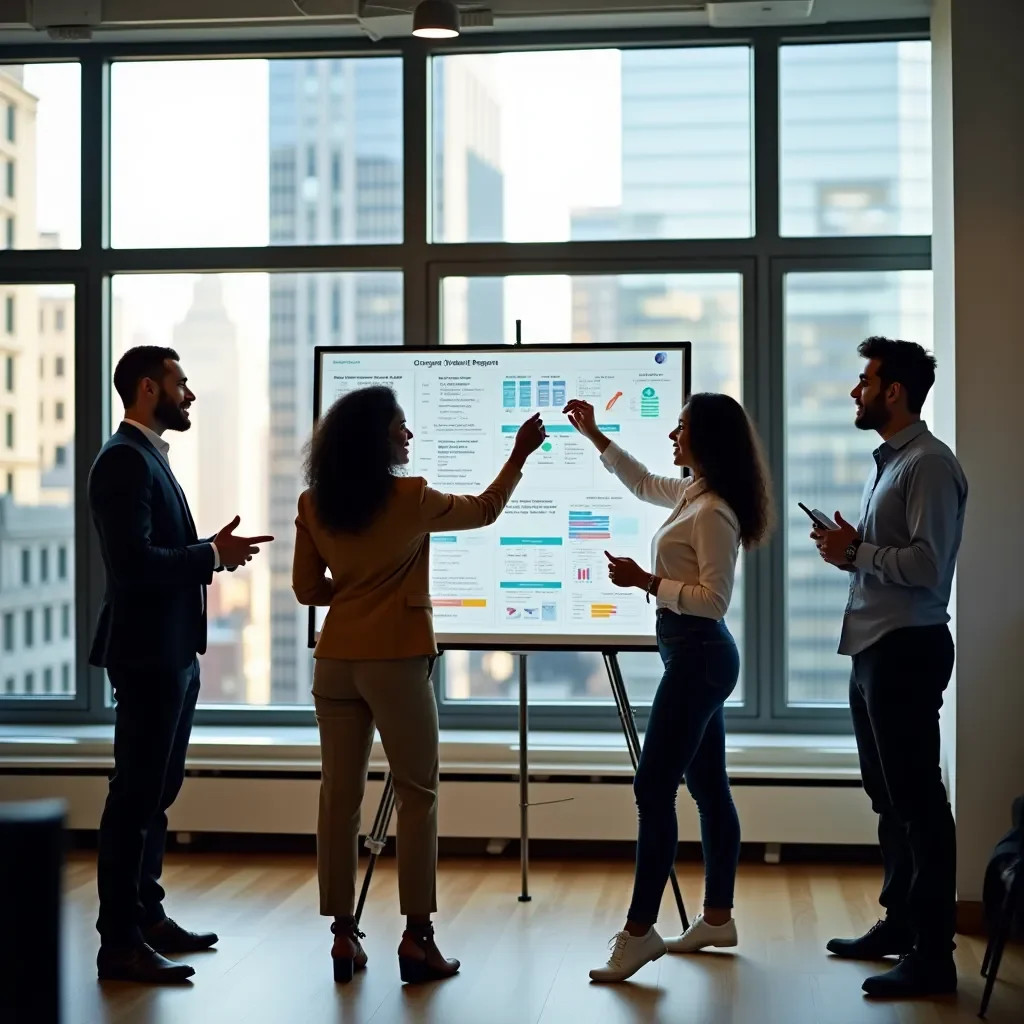 Modern industrial facility